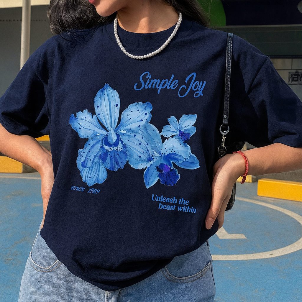 Floral Oversized Tee