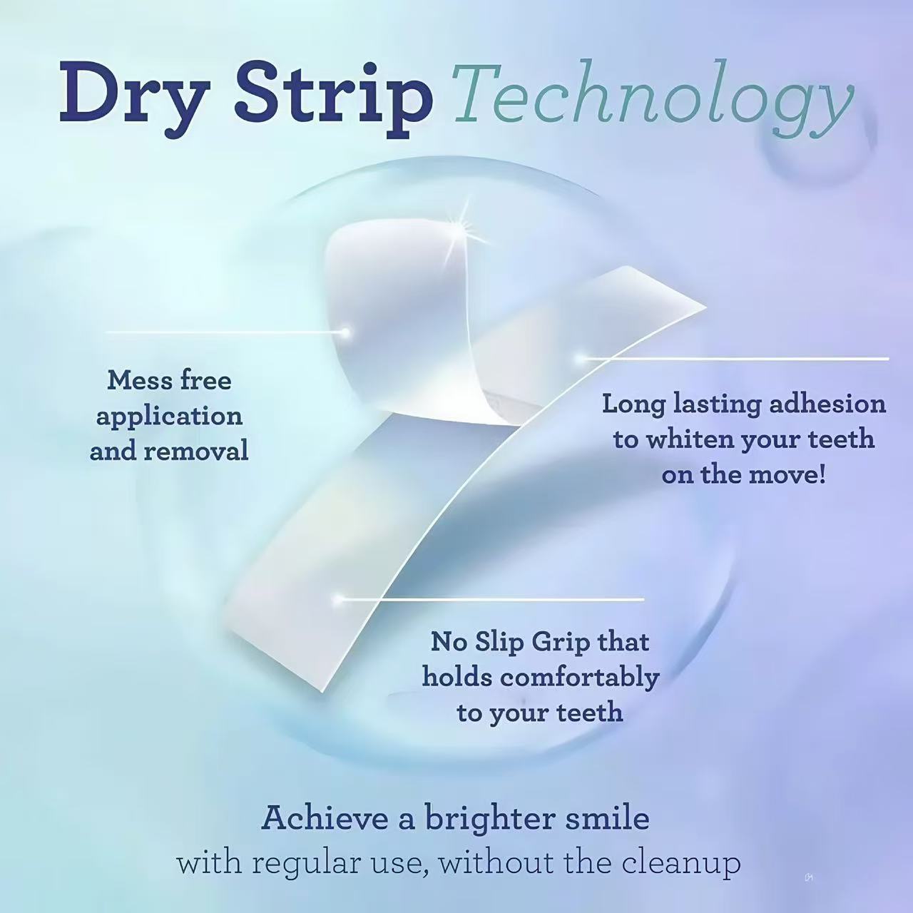 Coconut oil teeth whitening strips