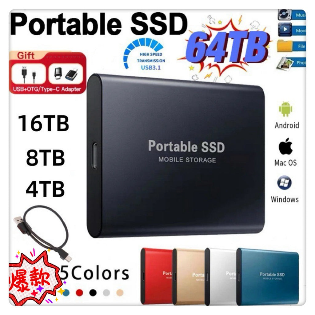 Portable solid-state drive BARUBT for soothing after underarm shaving