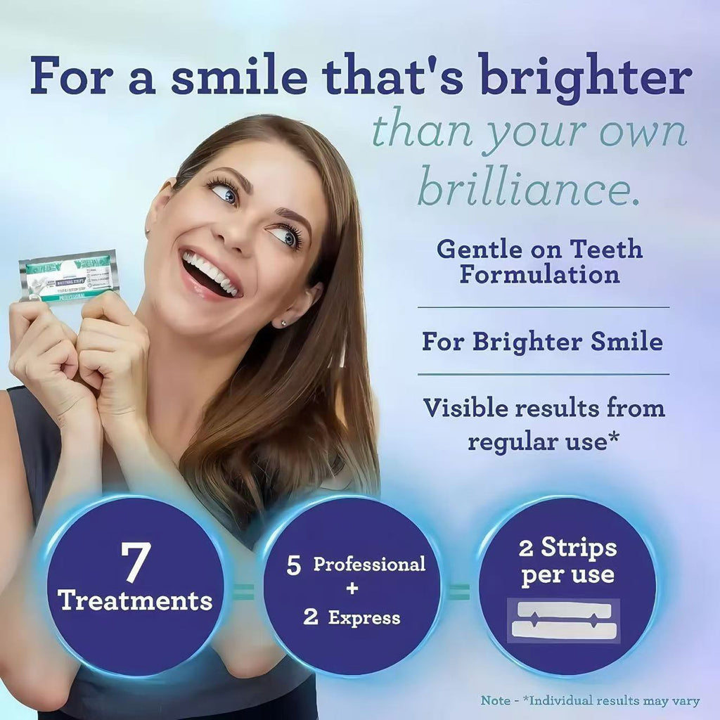 Coconut oil teeth whitening strips